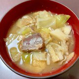 【鯖の缶詰】栄養たっぷりサバ缶の味噌汁